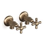 Cascade Washing Machine Tap Pr, Cross in Discovery Bronze