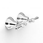 Cascade Wall Tap Pr, CD Lever in Chrome