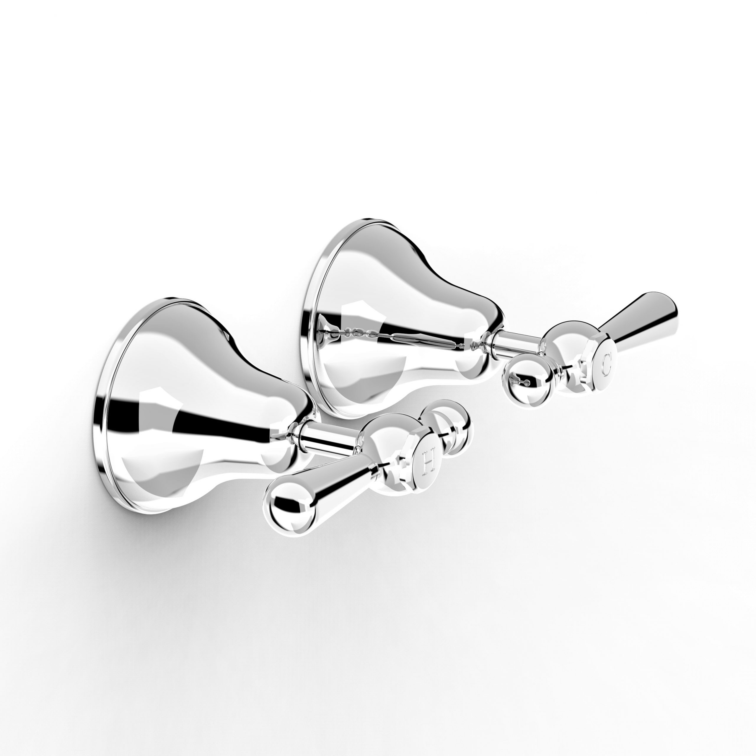 Cascade Wall Tap Pr, CD Lever in Chrome