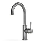 Cascade Basin Mixer Curve 160 in Brushed Graphite