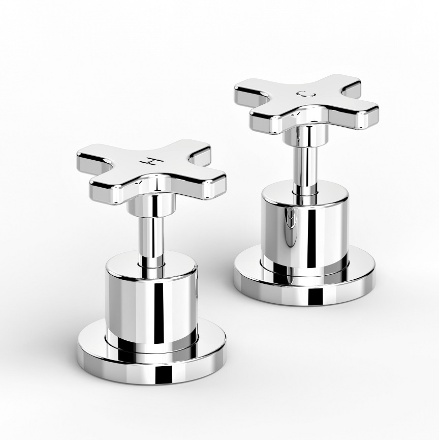 Chisel D Hob Tap Pr in Chrome