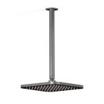 Zeos Ceiling Shower in Brushed Graphite