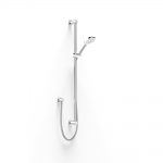 Chrome Zeos Slide Shower, Retrof 900, 90sq in Chrome