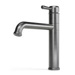 Cascade Sink Mixer in Brushed Graphite