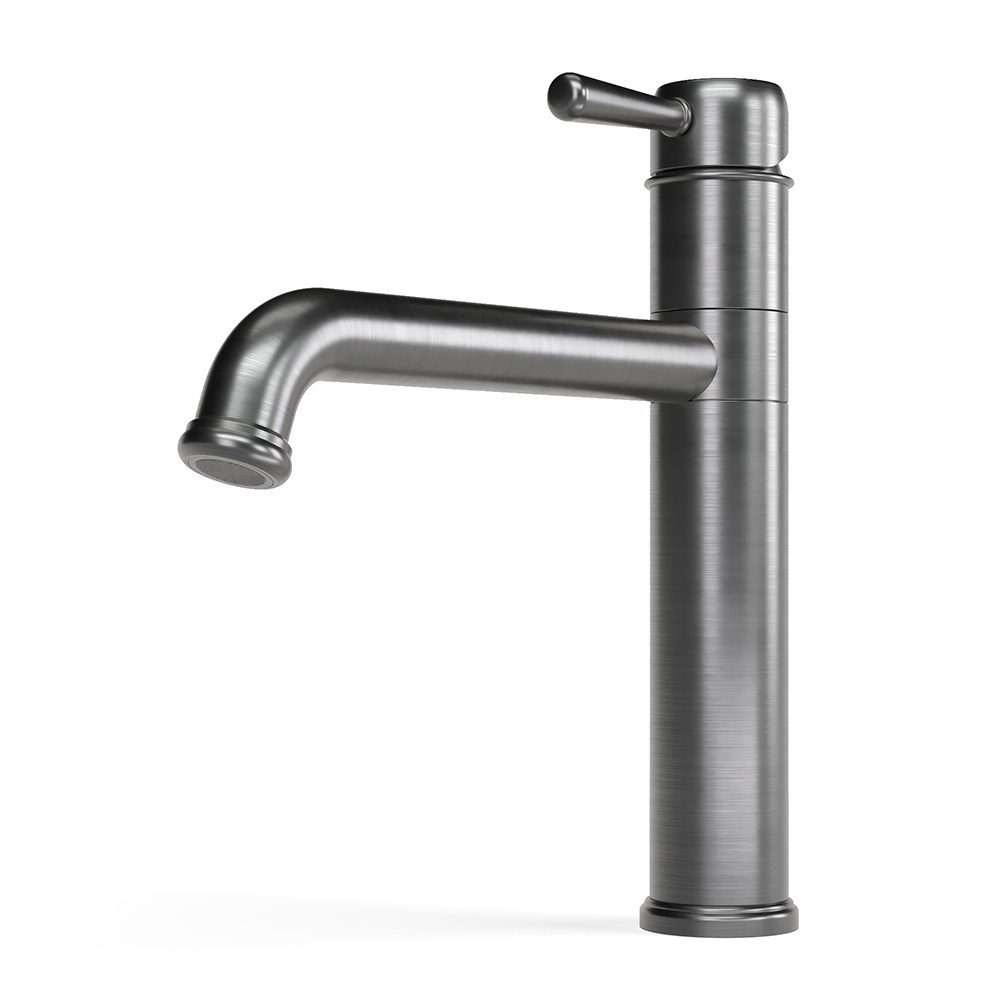 Cascade Sink Mixer in Brushed Graphite