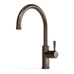Cascade Sink Mixer Curve 220 in Armada Bronze