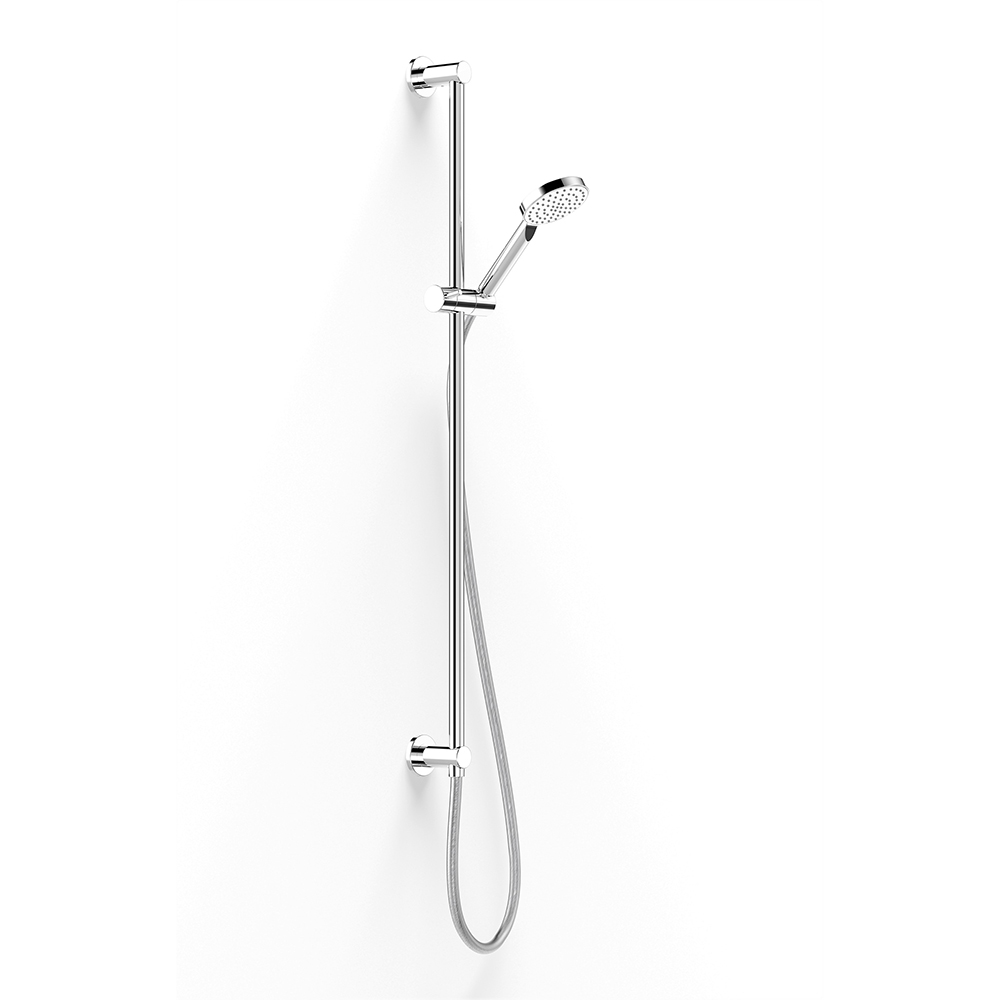Pegasi Slide Shower, Inflow 900, 90rnd in Chrome