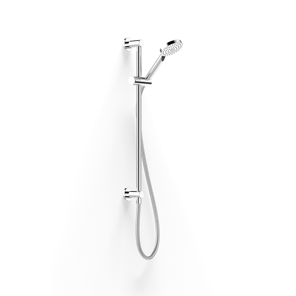 Chrome Pegasi Slide Shower, Inflow 600, 90rnd in Chrome