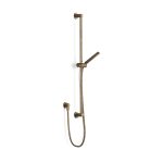 Antique Brass Light Pegasi Slide Shower, Adjust 900, Micro in Antique Brass Light