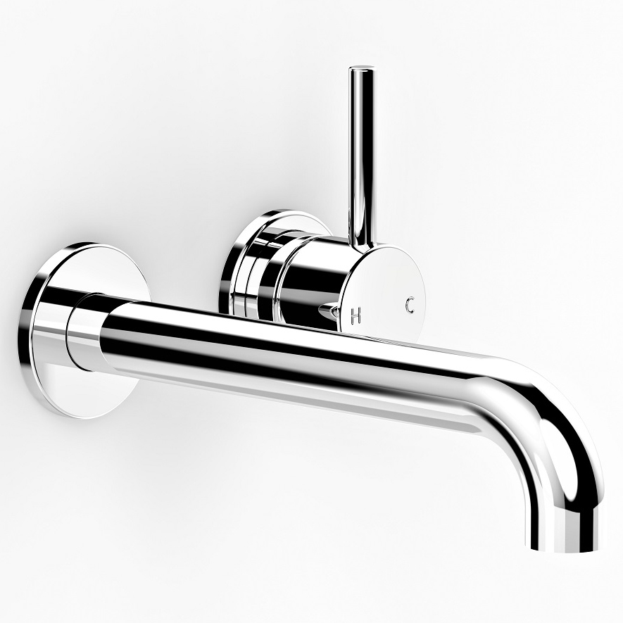 Chrome Pegasi M Basin Mixer Set 200 in Chrome