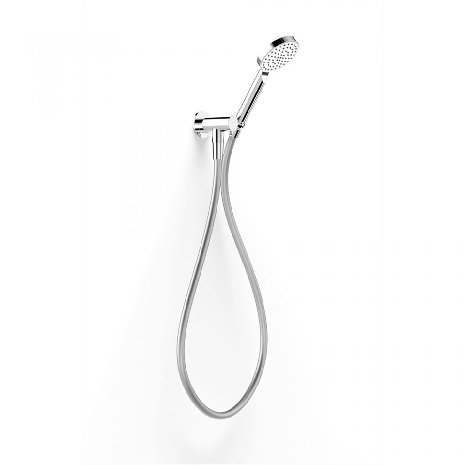 Pegasi Hand Shower on Adjustable Hook, 90rnd in Chrome