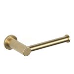 Pegasi Toilet Roll Holder in Raw Brushed Brass