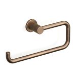 Pegasi Guest Towel Holder in Antique Brass Light