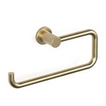 Pegasi Guest Towel Holder in Raw Brushed Brass
