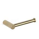Pegasi NF Toilet Roll Holder in Raw Brushed Brass