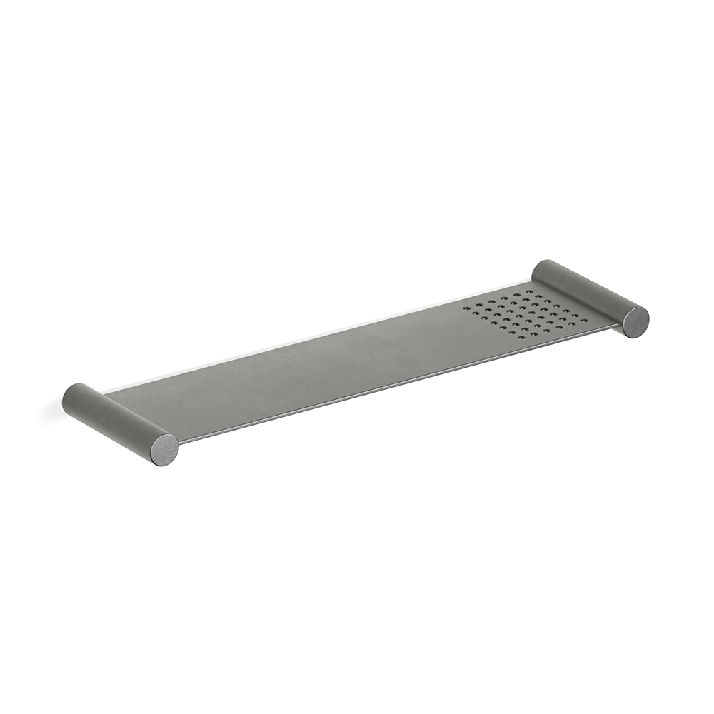 Pegasi NF Shower Shelf, Metal 400 in Brushed Graphite