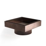 Tile in Floor Waste 115sq x 100 in Armada Bronze