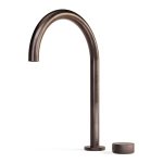 Armada Bronze Zero Progresiv Smooth Sink Mixer Curve in Armada Bronze