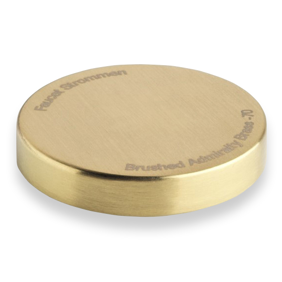 Brushed Admiralty Brass