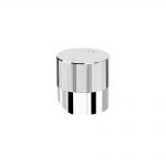 Chrome Pegasi Forward No Pin Handle, Fluted in Chrome