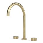 Zero Smooth Sink Set in Raw Brushed Brass