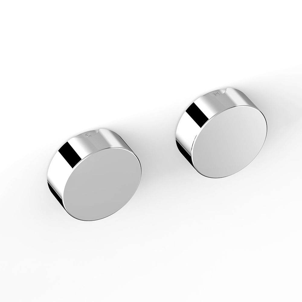 Zero Wall Top Assy pr Smooth in Chrome