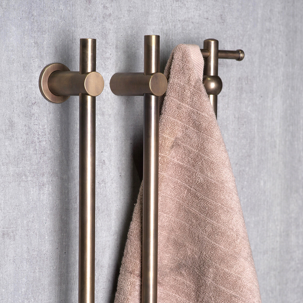 Pegasi NF Vertical Heated Towel Rail Faucet Strommen