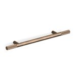 Bar Pull End Flute 208 (128hs) in Antique Brass Light