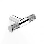 T Bar Pull End Flute in Chrome