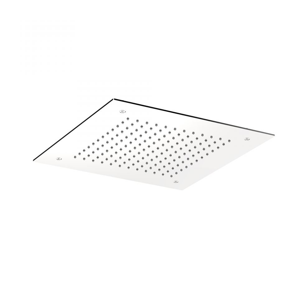 Atico Flush Ceiling Shower 400 Square in Chrome