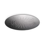 Atico Flush Ceiling Shower 400 Round in Brushed Graphite