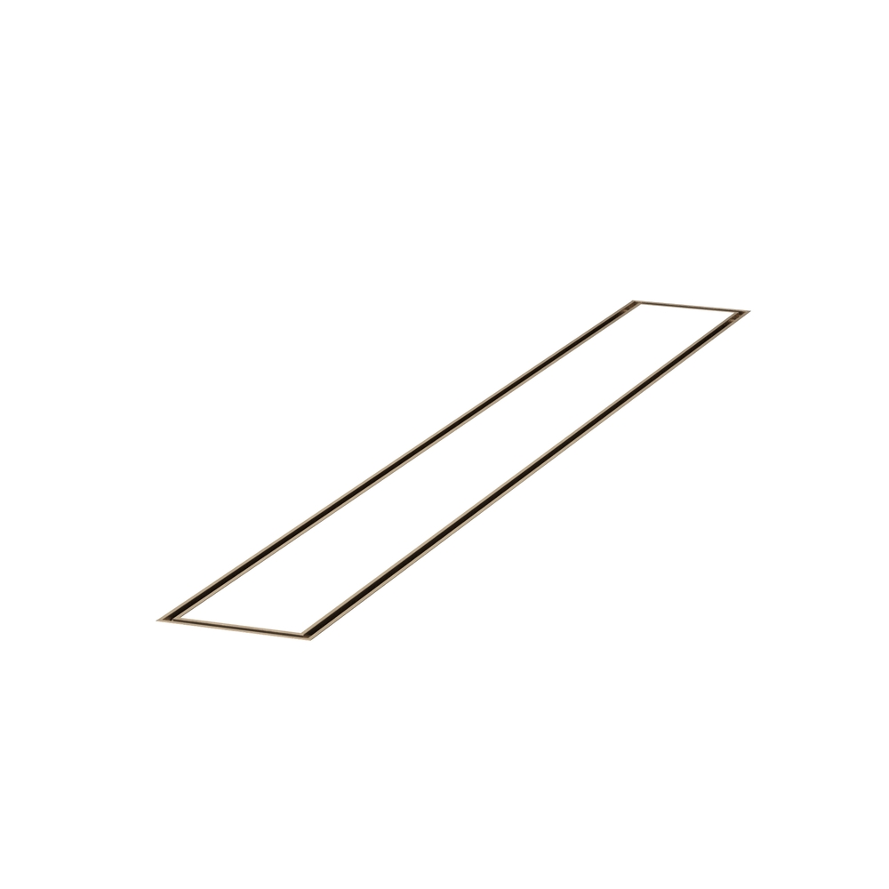 Torrent Tile In Strip Drain 900 in Discovery Bronze