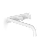 Switzrok Matte White Figura Key Wall Basin Tap Set 250 in Switzrok Matte White